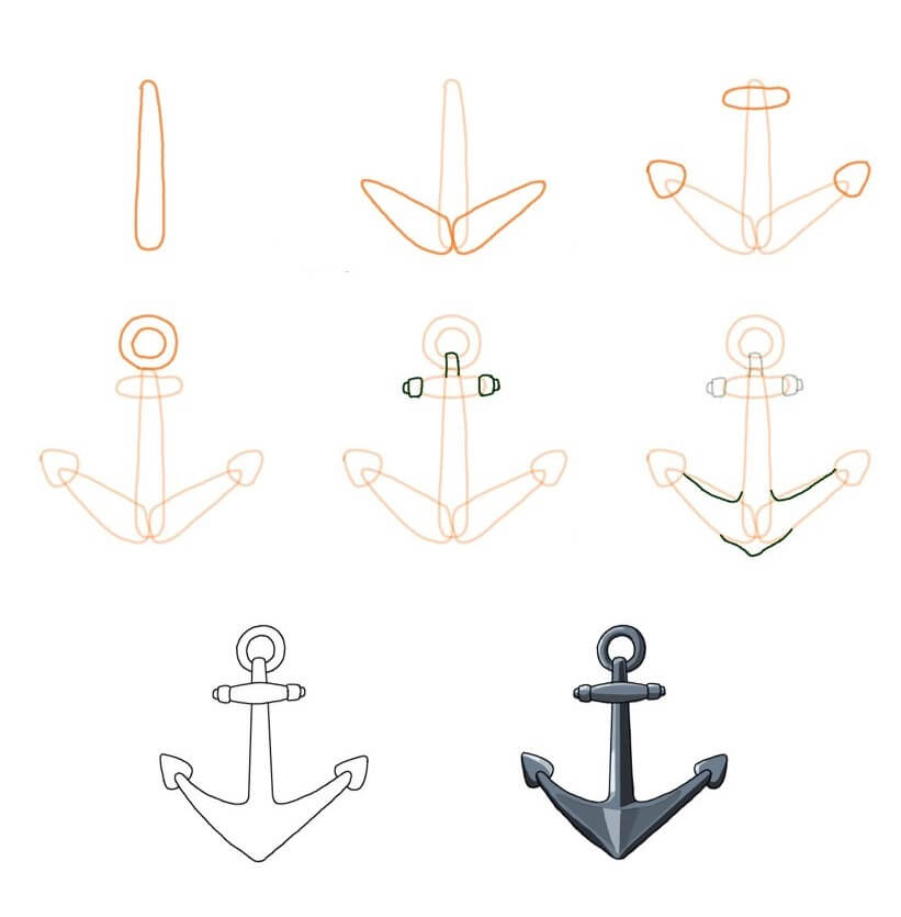 How to draw Anchor idea (20)