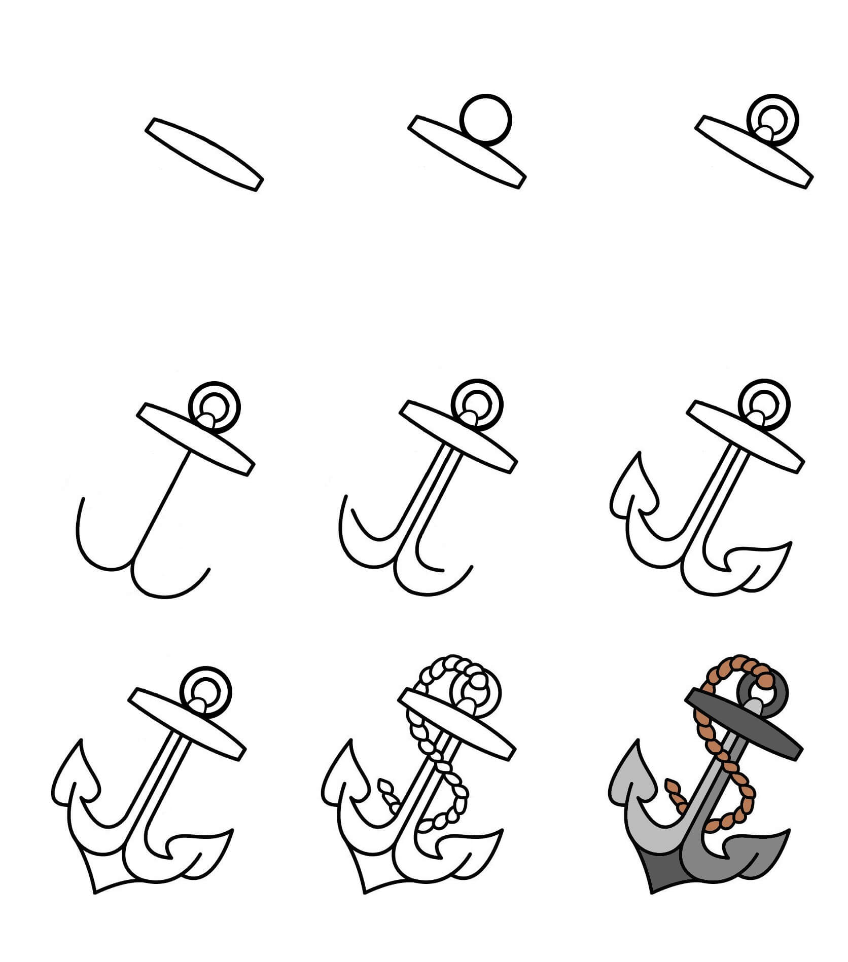 Anchor idea (21) Drawing Ideas