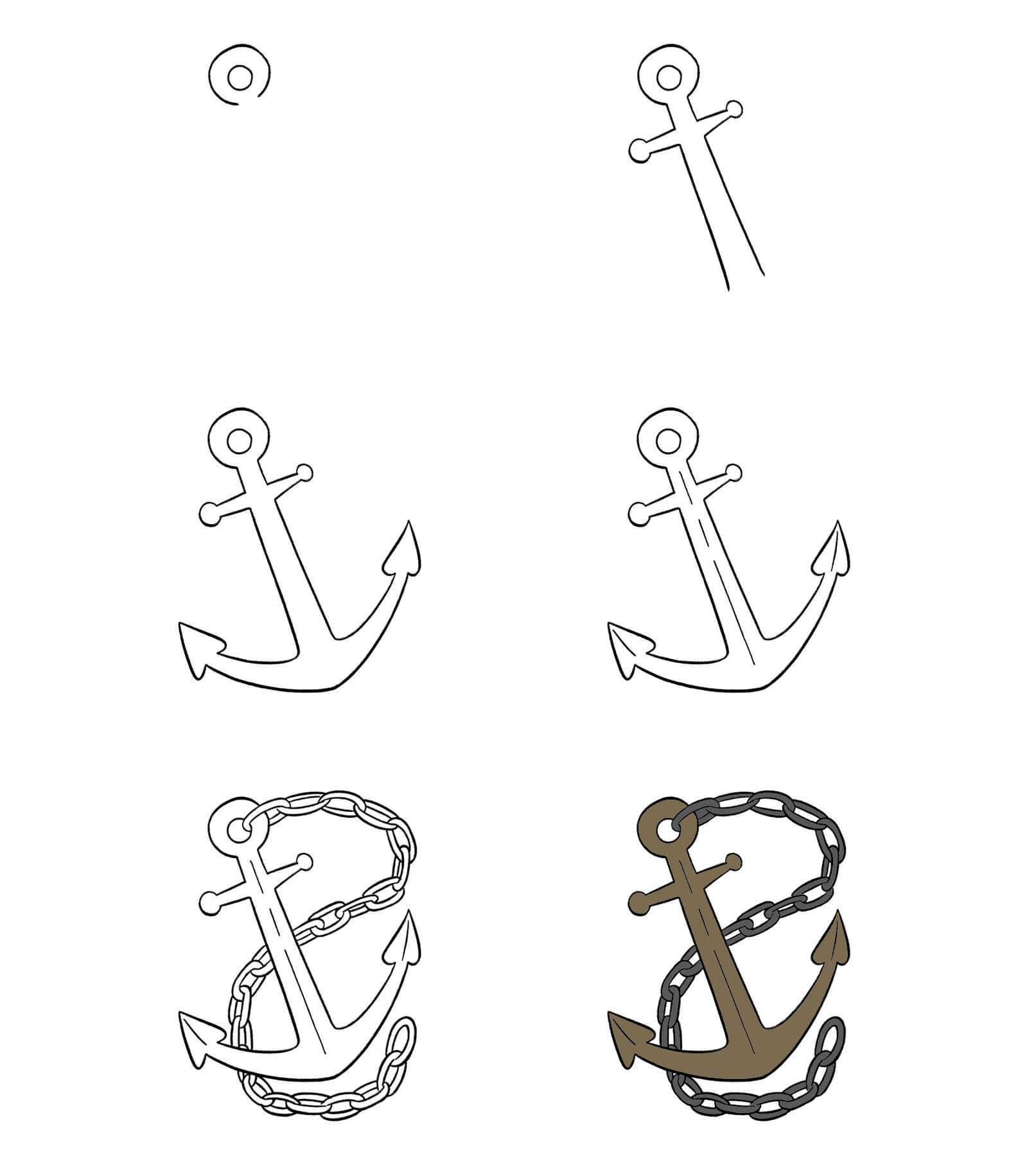 How to draw Anchor idea (23)