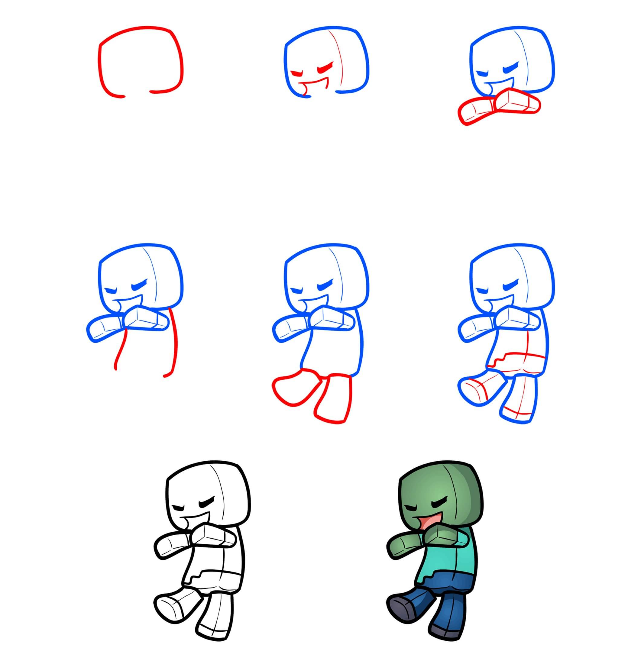 Baby zombie (2) Drawing Ideas