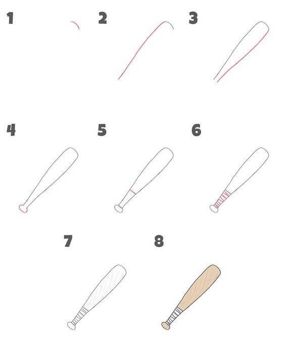 Baseball bat ideas (1) Drawing Ideas