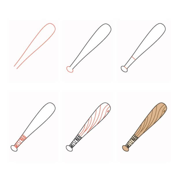 Baseball bat ideas (11) Drawing Ideas