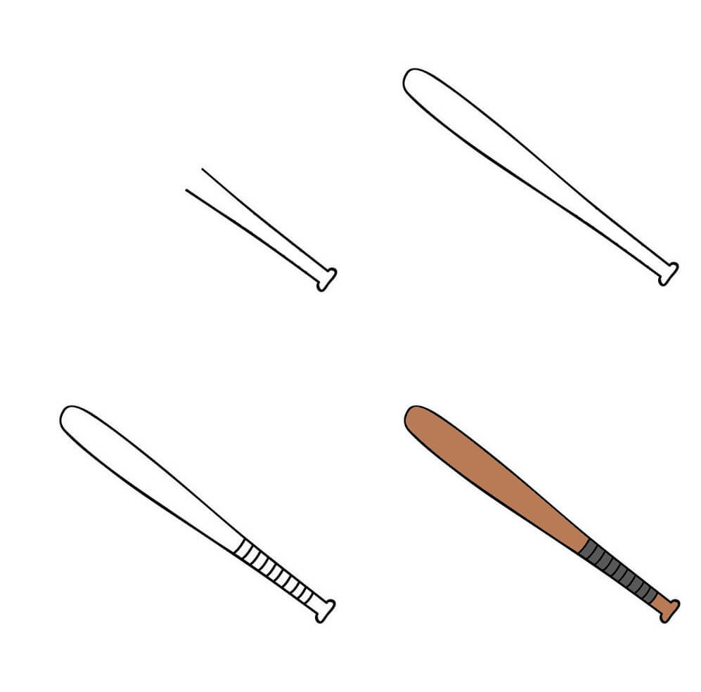 Baseball bat ideas (3) Drawing Ideas