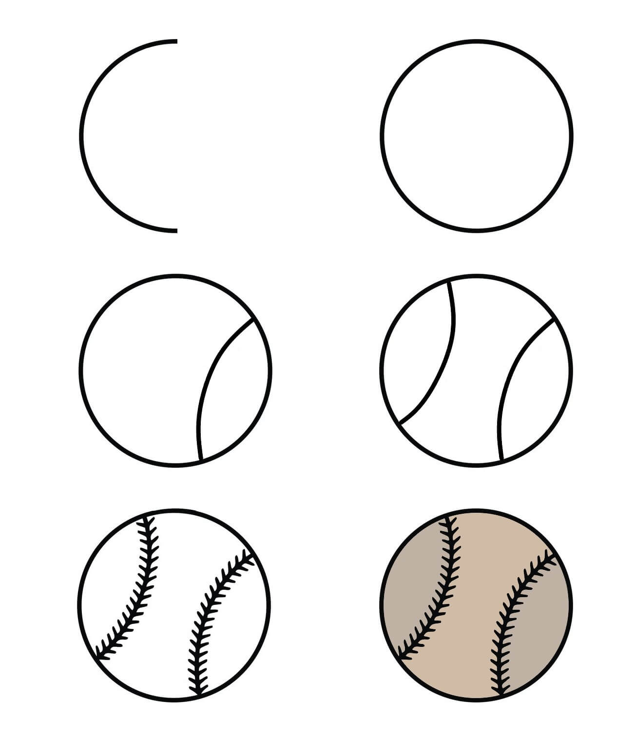 How to draw Baseball idea (10)