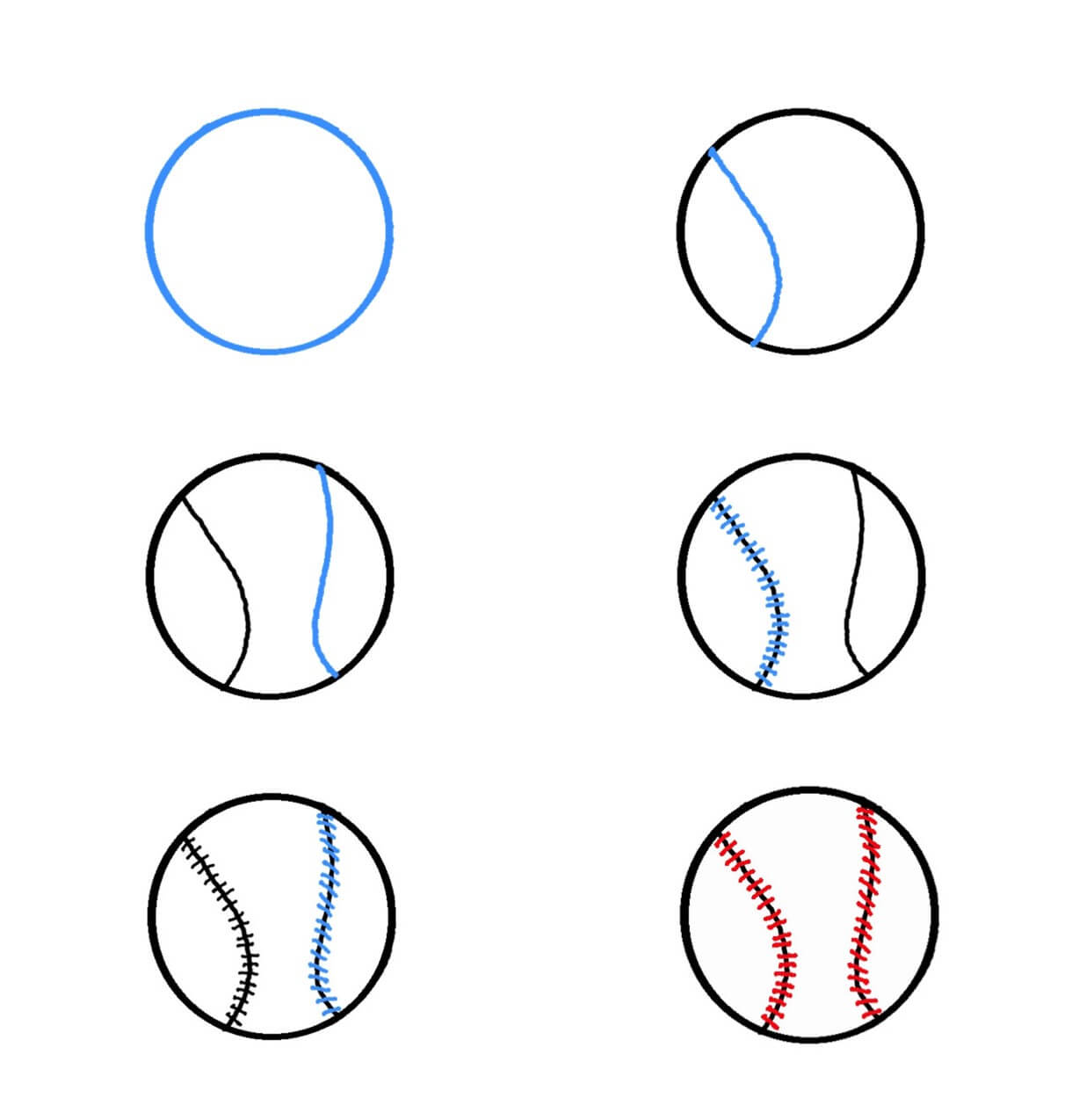 How to draw Baseball idea (7)