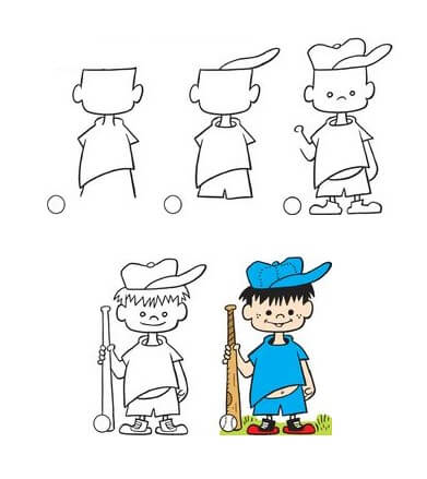 Baseball player ideas (2) Drawing Ideas