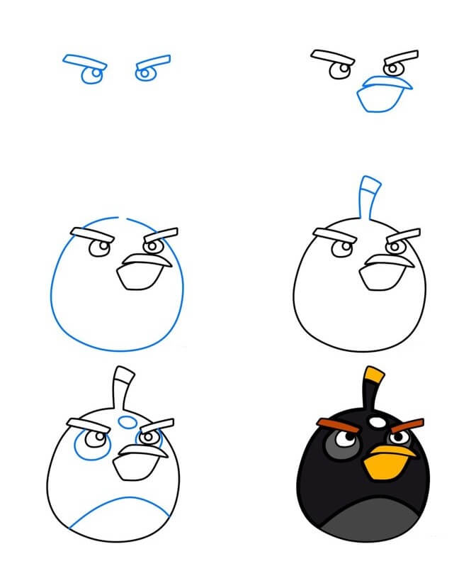 How to draw Bomb idea (2)