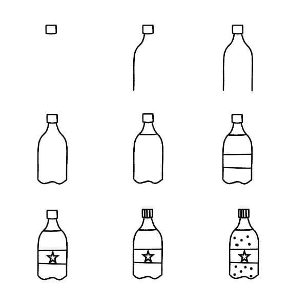 Bottle idea (11) Drawing Ideas