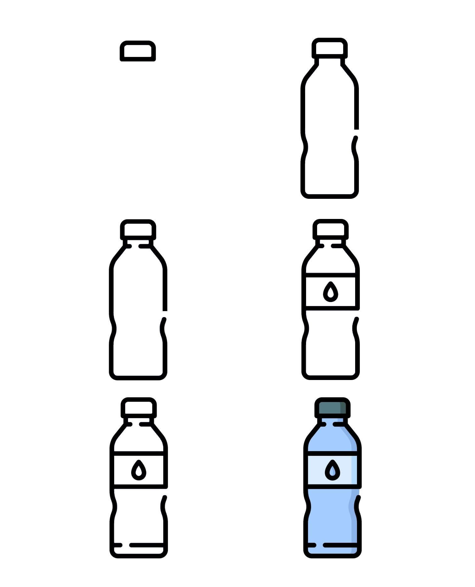 How to draw Bottle idea (14)