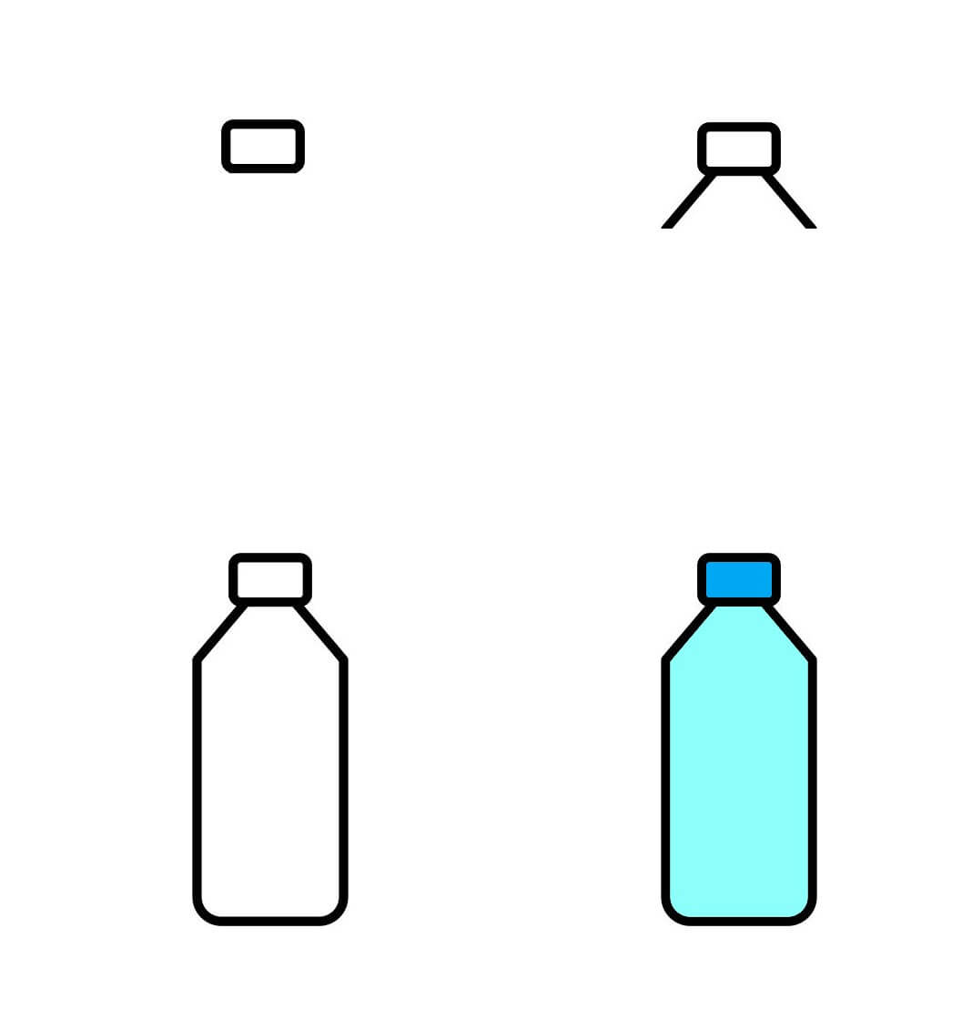 Bottle idea (15) Drawing Ideas