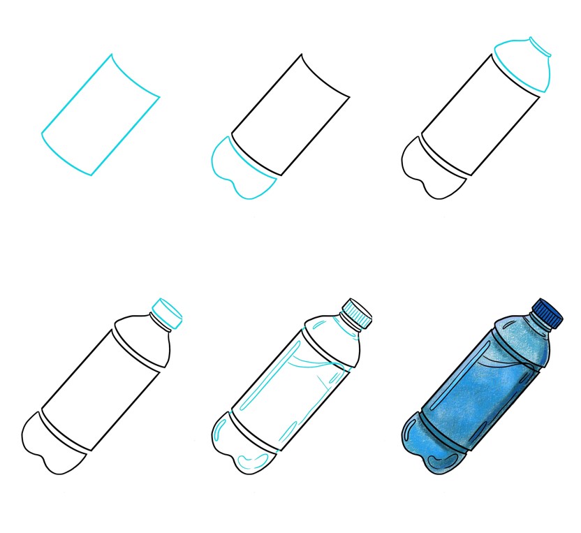 Bottle idea (23) Drawing Ideas