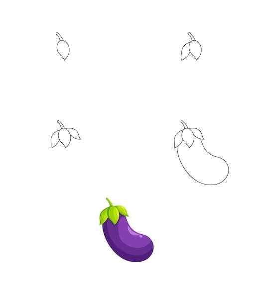 Eggplant idea (2) Drawing Ideas