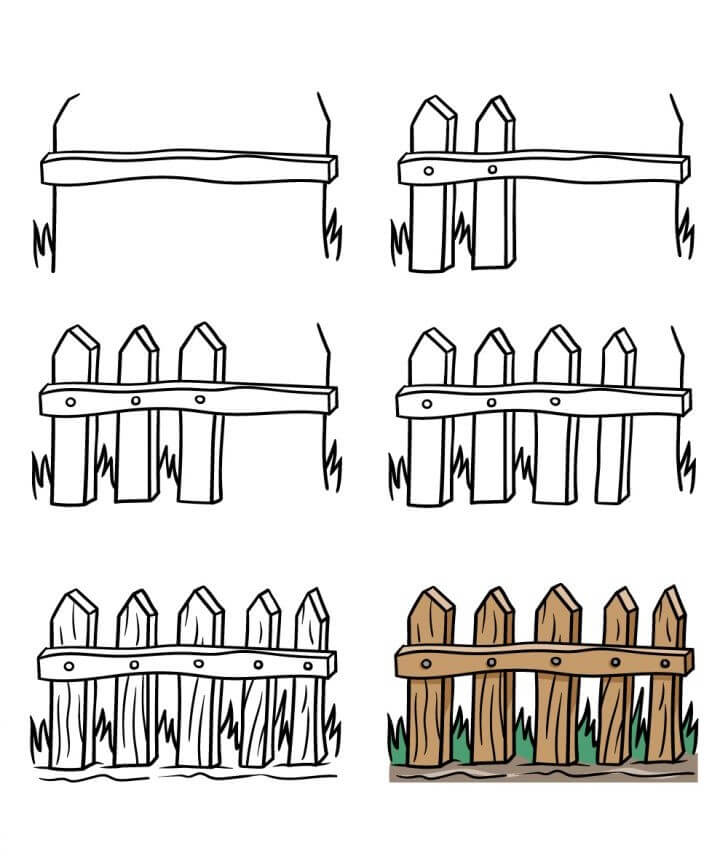 Fence idea (8) Drawing Ideas