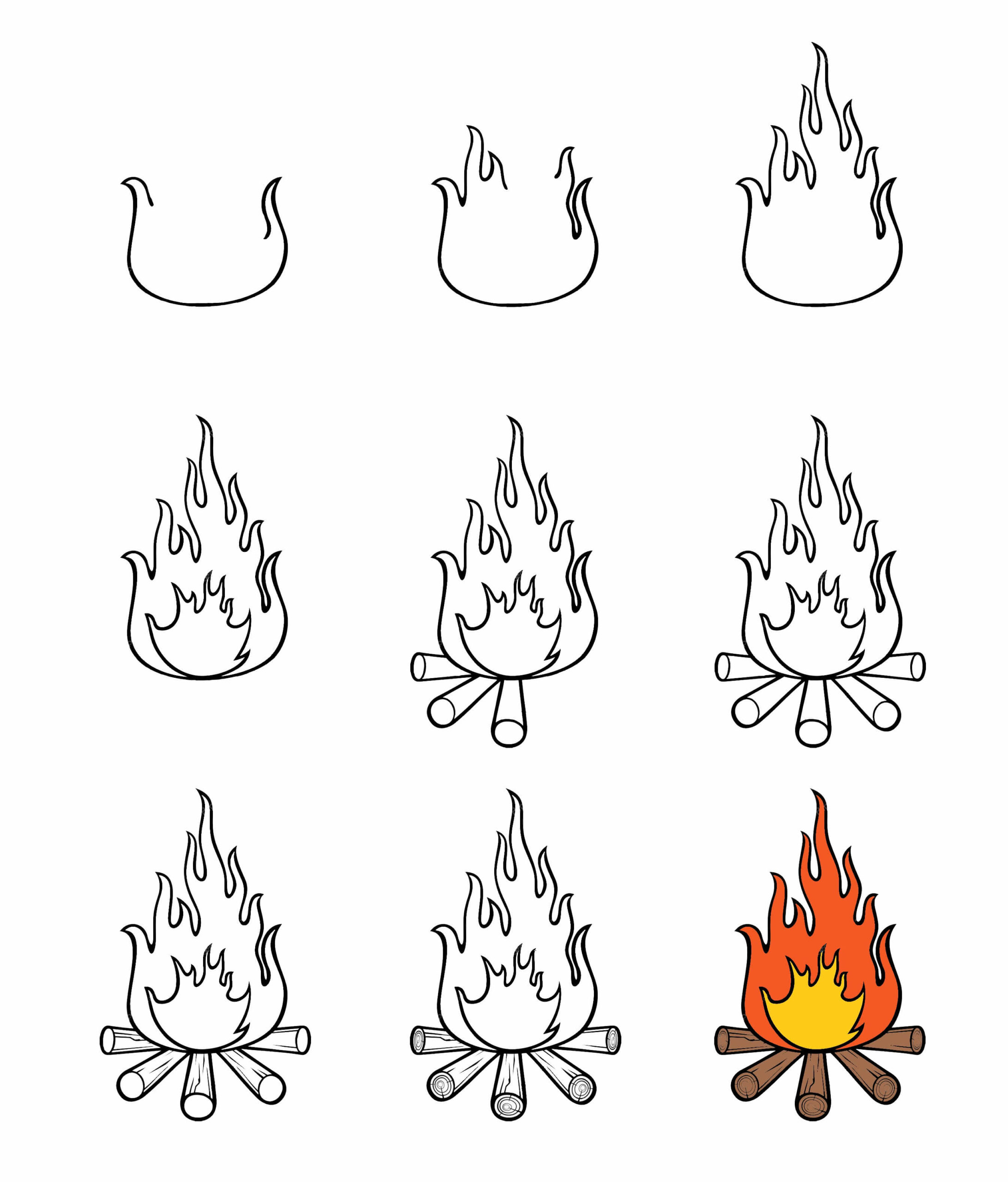 Flame idea (4) Drawing Ideas