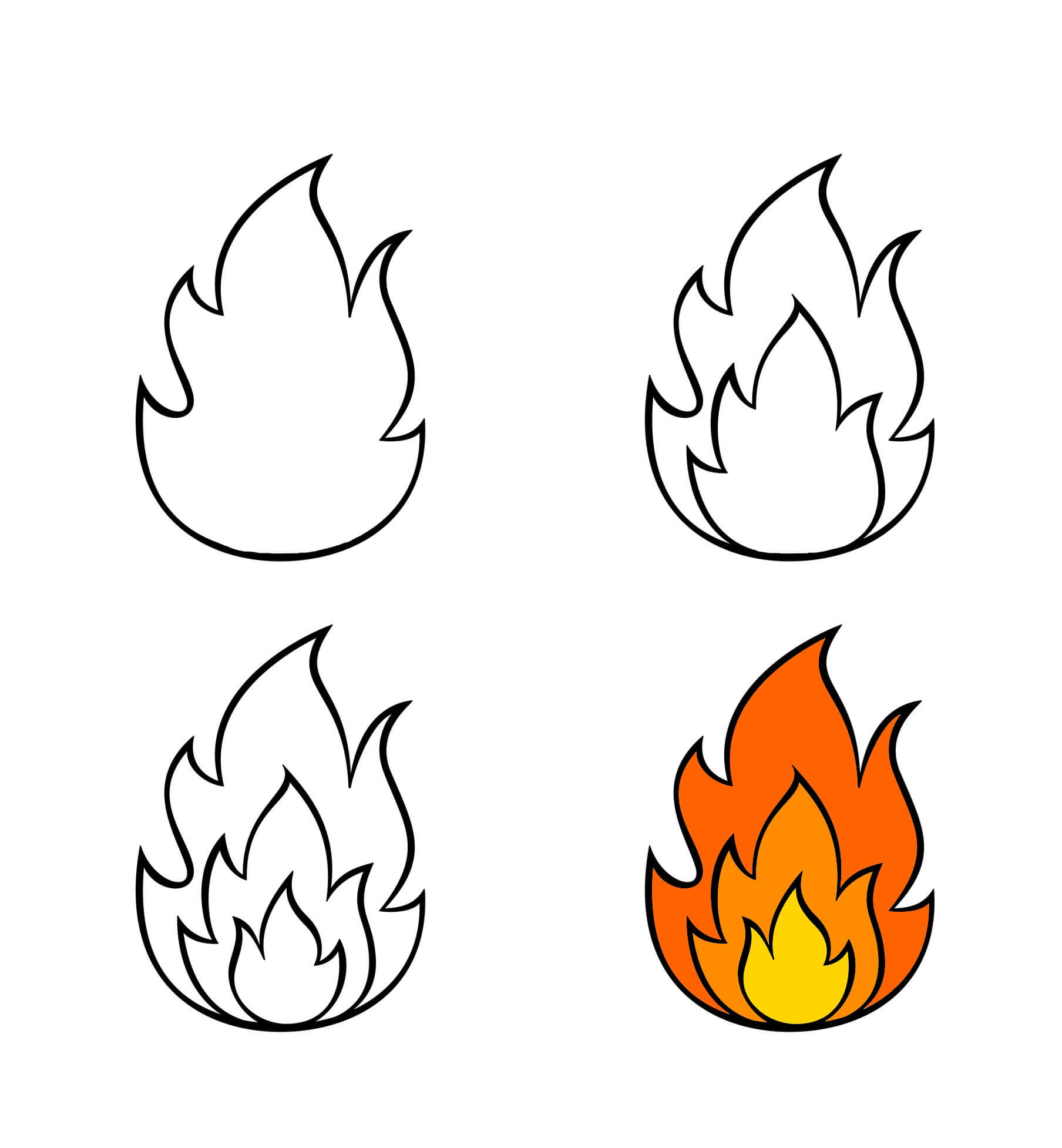 Flame idea (5) Drawing Ideas