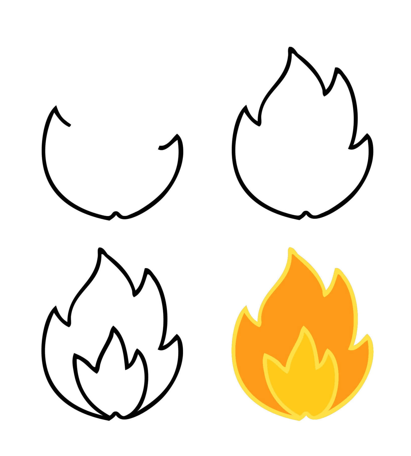 Flame idea (9) Drawing Ideas