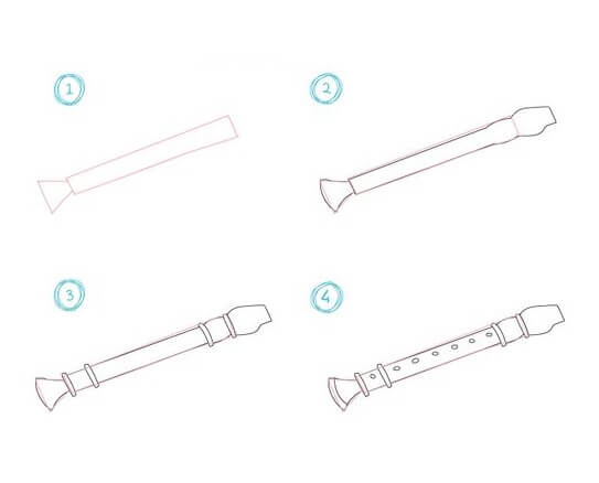 Flute idea (6) Drawing Ideas