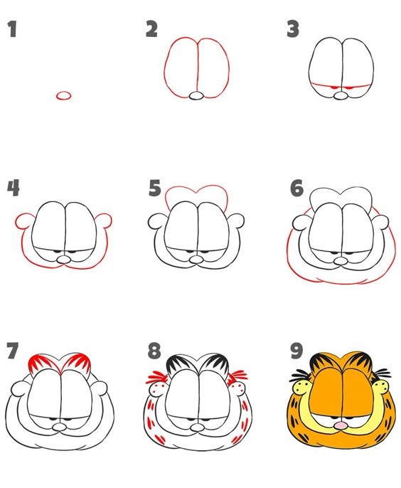 Garfield idea (3) Drawing Ideas