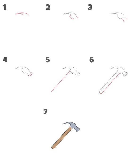 Hammer idea (15) Drawing Ideas