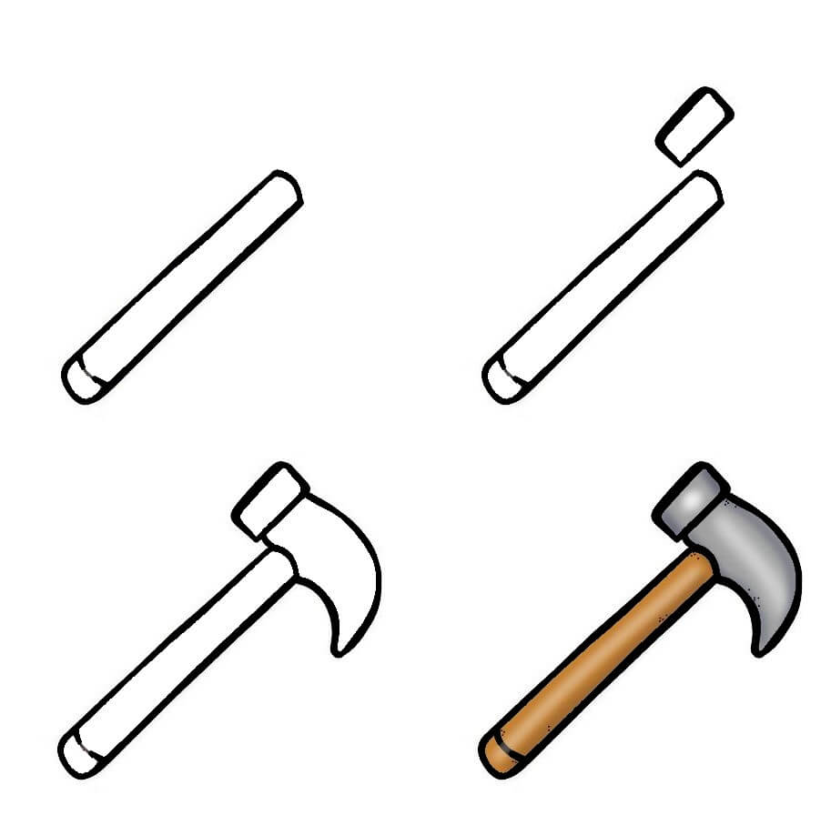 Hammer idea (17) Drawing Ideas