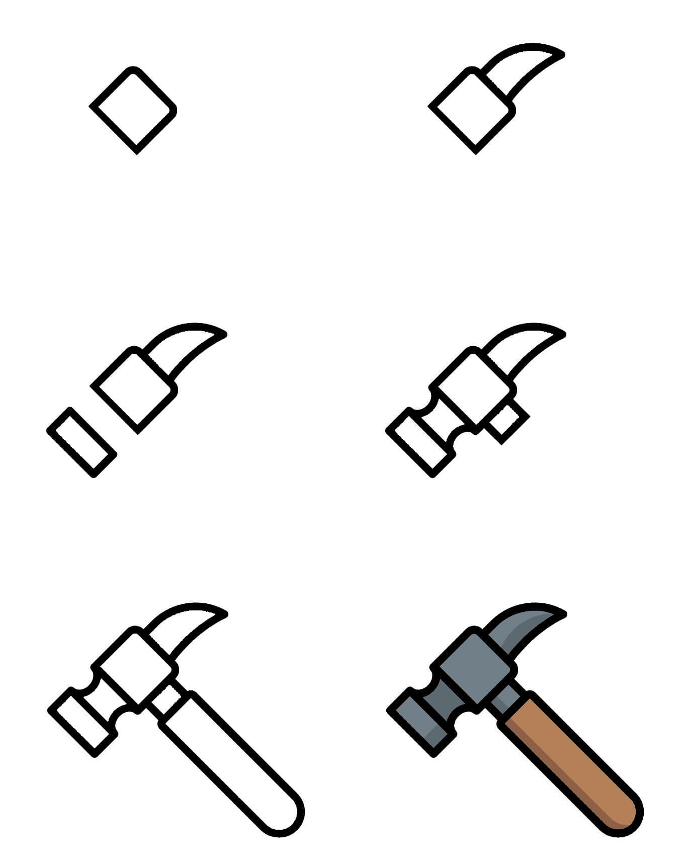 Hammer idea (18) Drawing Ideas