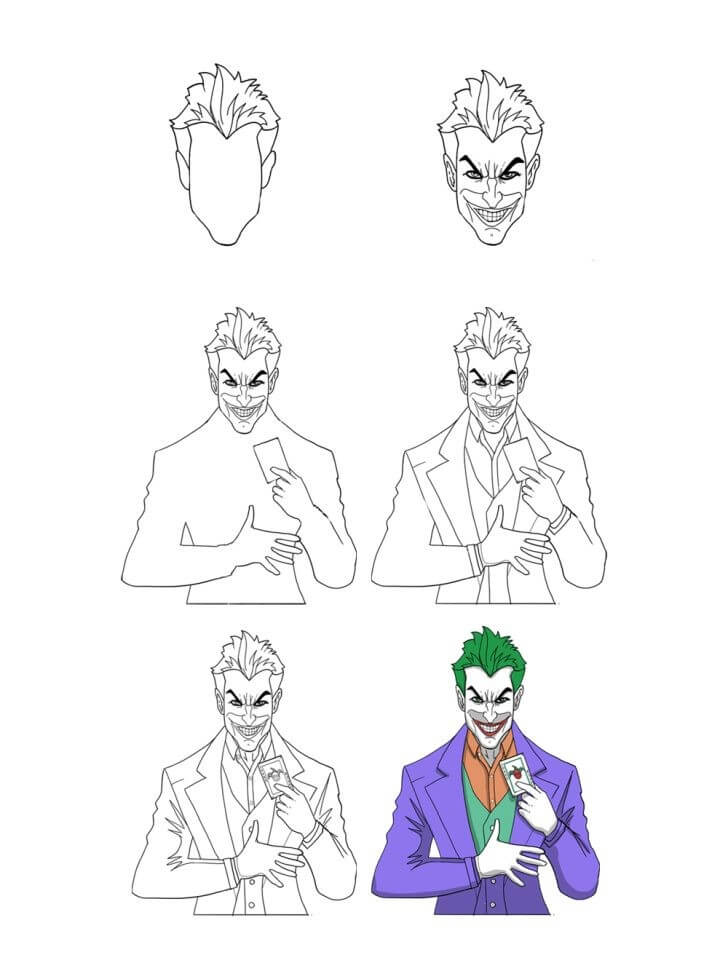 Joker idea (20) Drawing Ideas