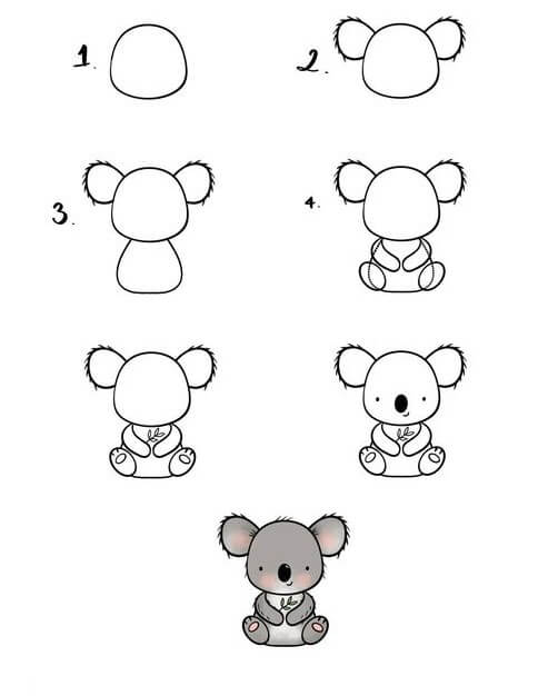 Koala idea (17) Drawing Ideas