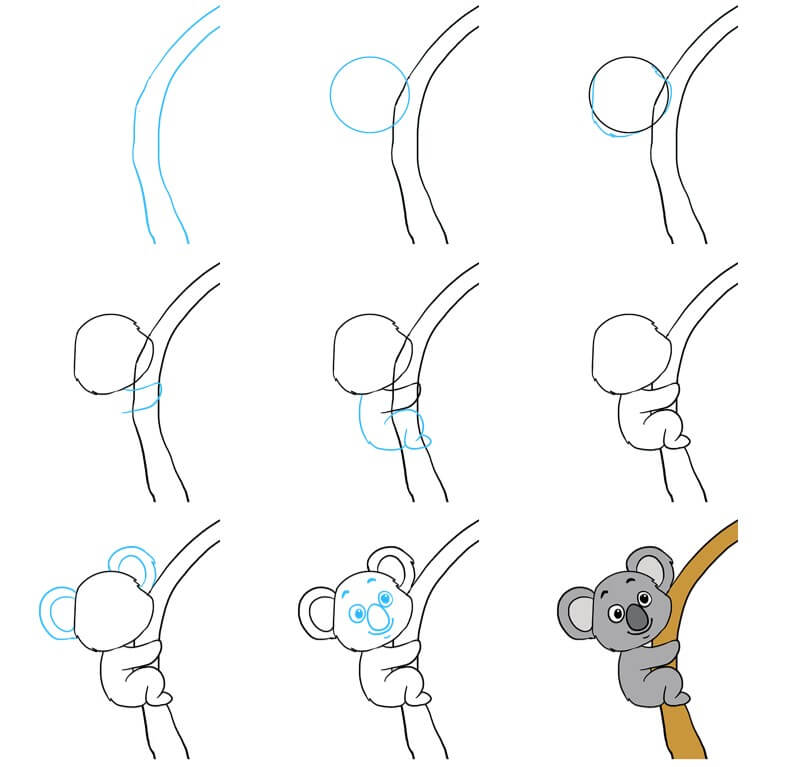 Koala idea (22) Drawing Ideas