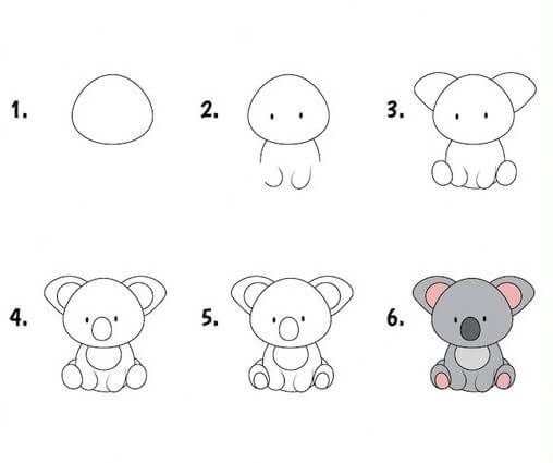 Koala idea (9) Drawing Ideas