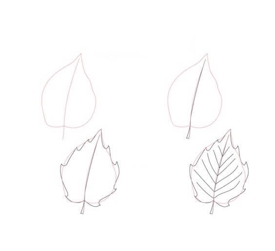 Leaves idea (1) Drawing Ideas