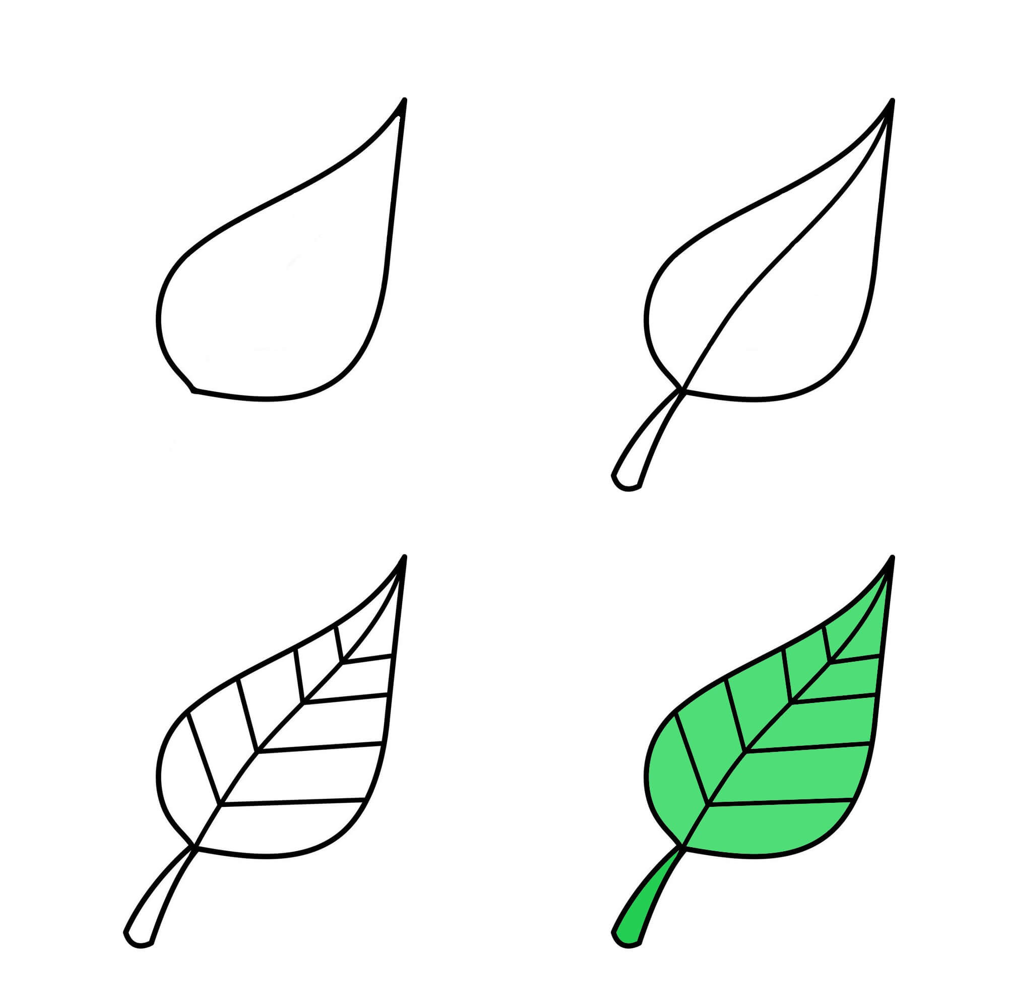 Leaves idea (10) Drawing Ideas