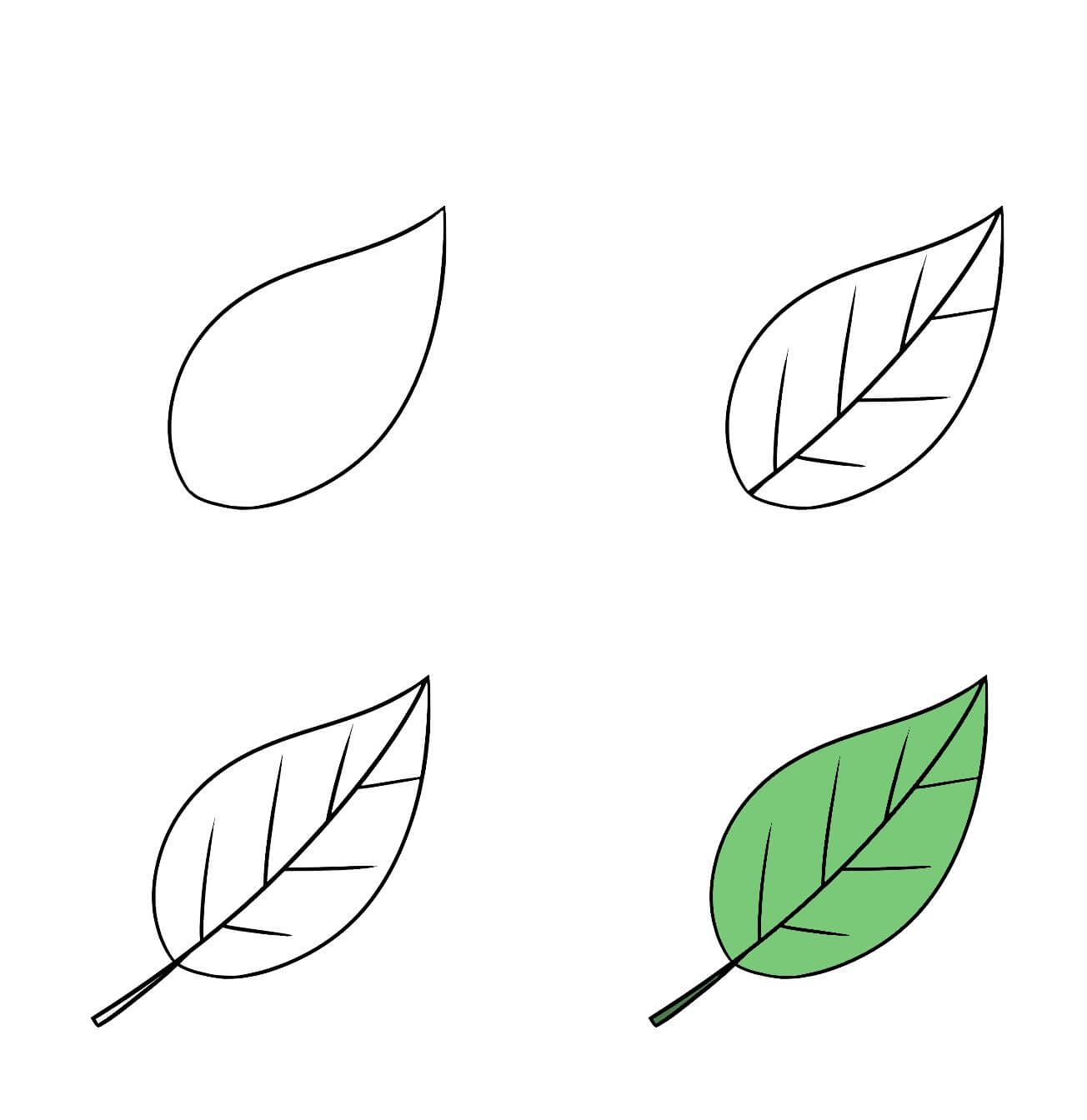 Leaves idea (21) Drawing Ideas