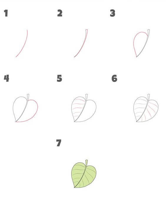 Leaves idea (3) Drawing Ideas