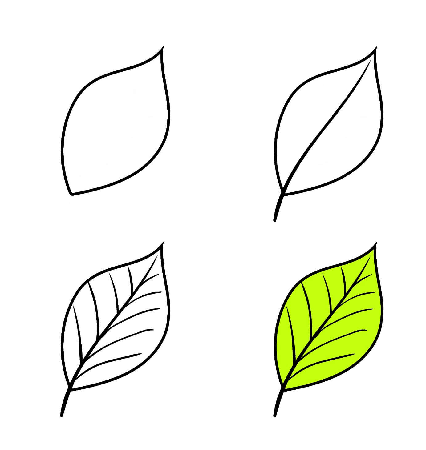 Leaves idea (30) Drawing Ideas