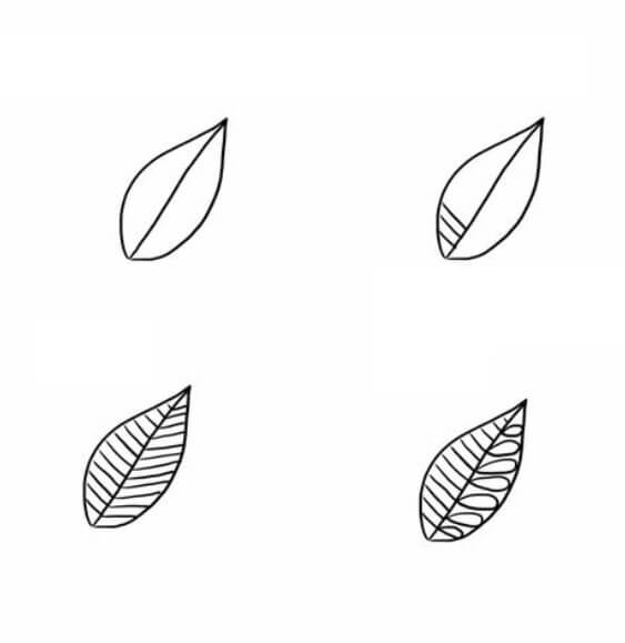 Leaves idea (4) Drawing Ideas