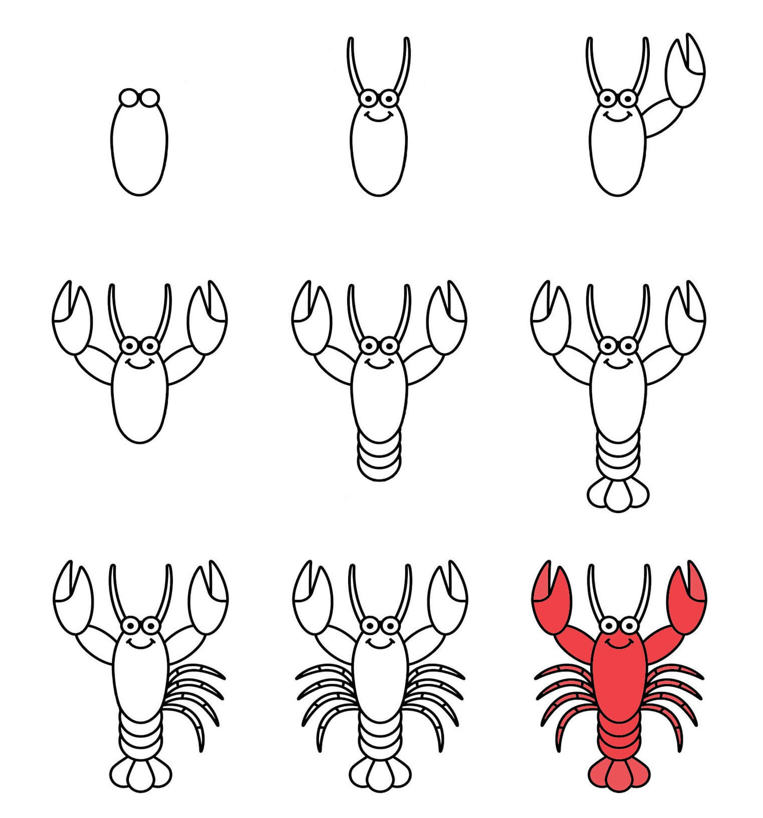 Lobster idea (1) Drawing Ideas