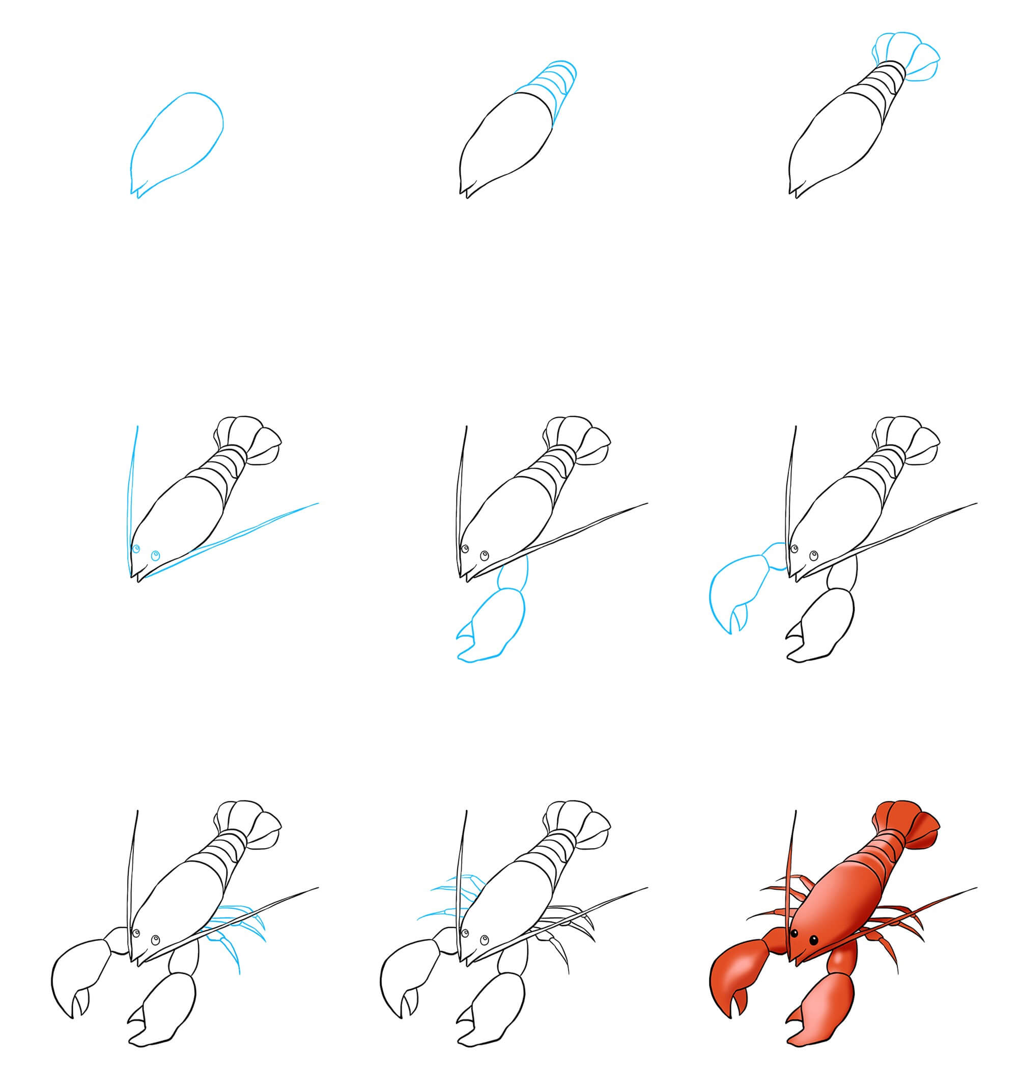 Lobster idea (2) Drawing Ideas