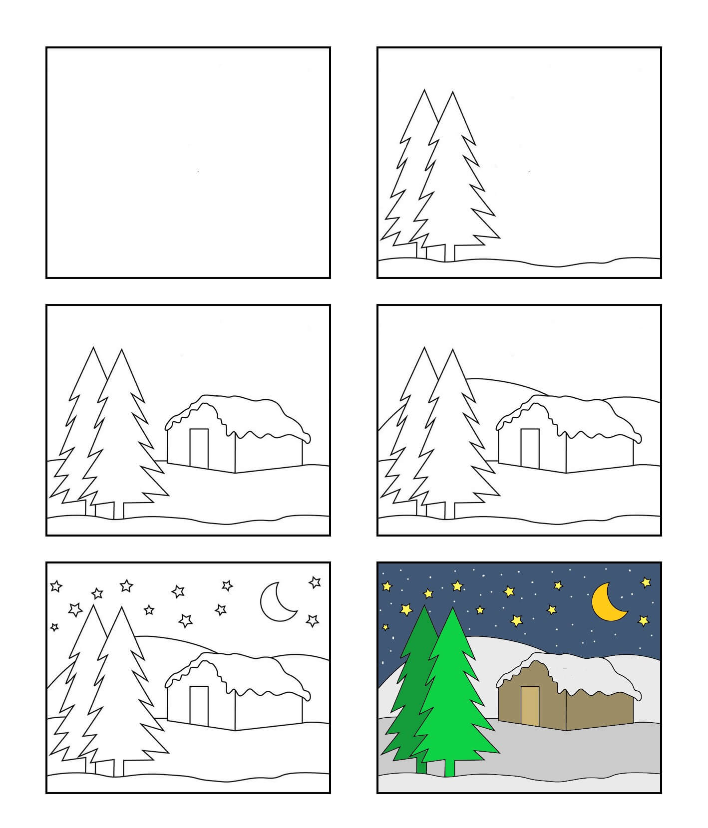 Night Sky ideas (10) Drawing Ideas