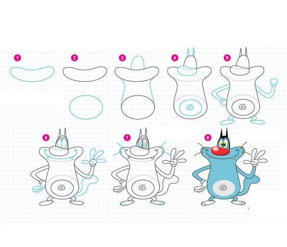 Oggy idea (8) Drawing Ideas