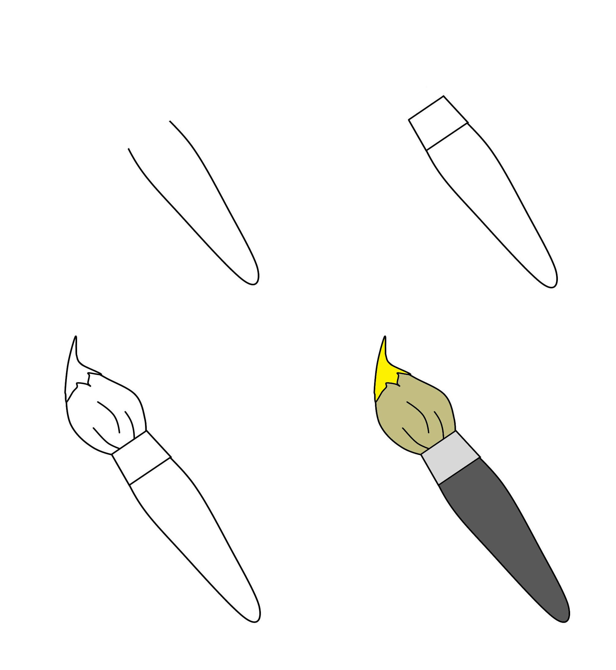 How to draw Paintbrush idea (11)