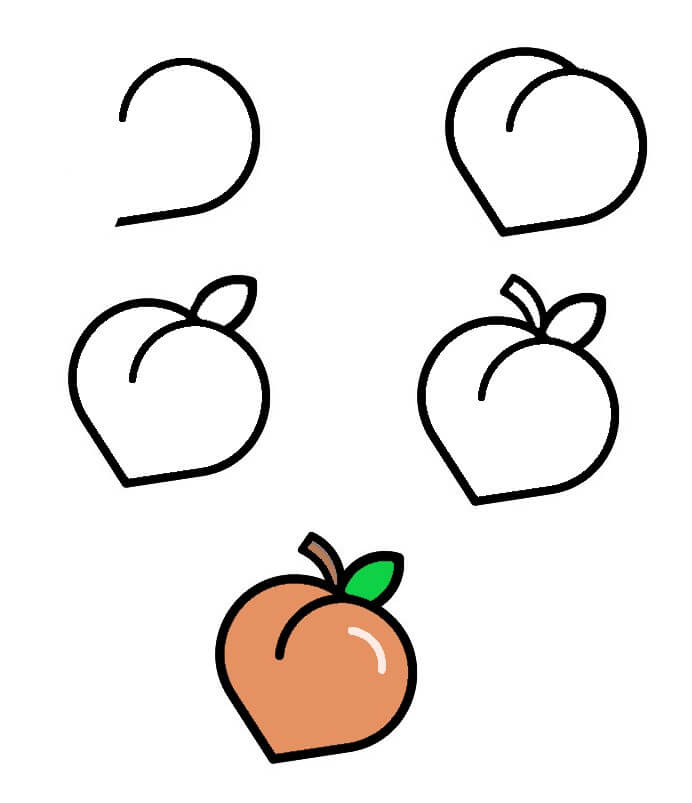 Peach idea (1) Drawing Ideas