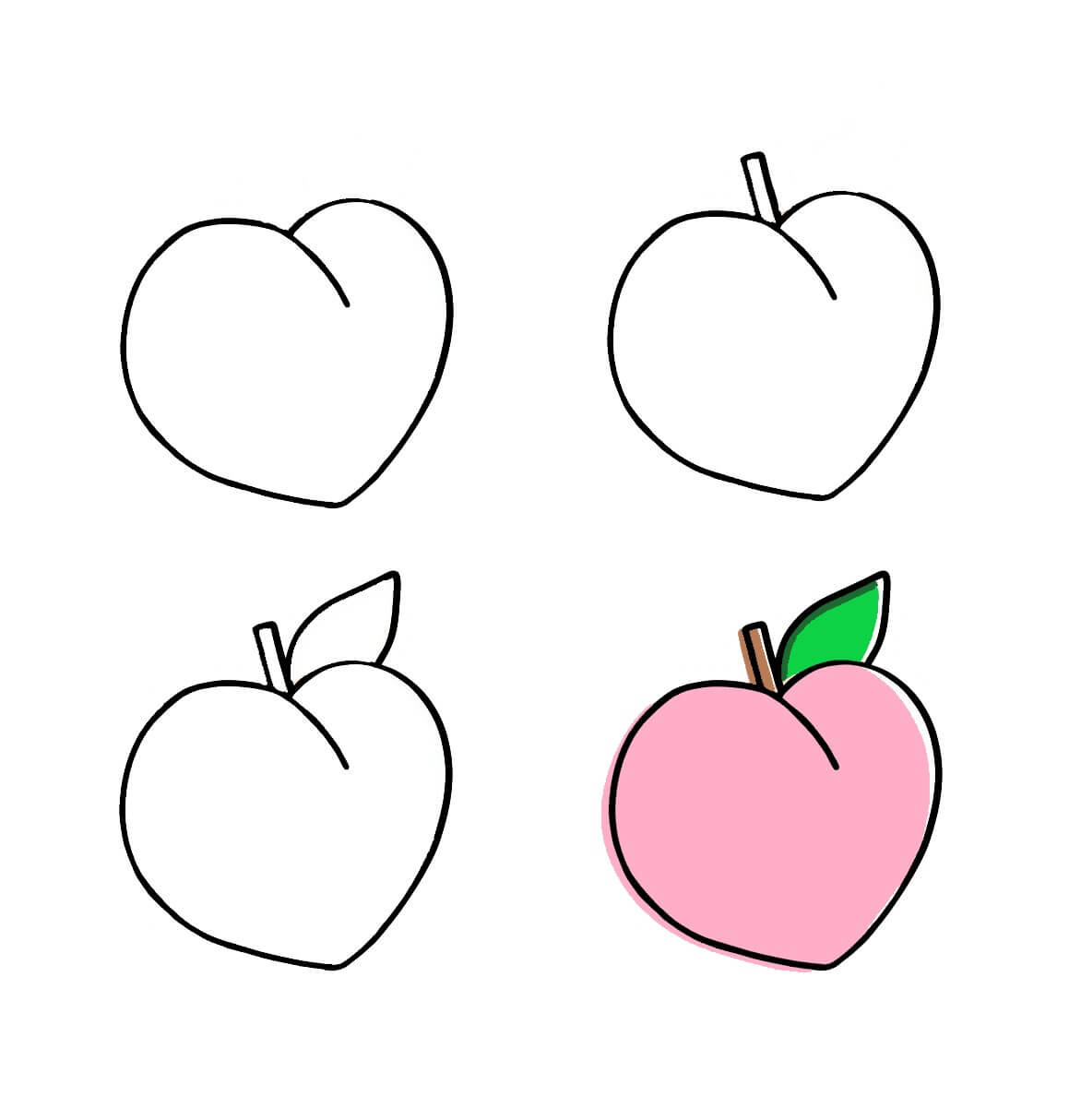 Peach idea (11) Drawing Ideas