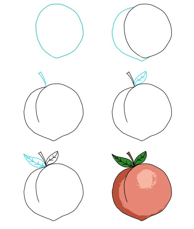 Peach idea (16) Drawing Ideas