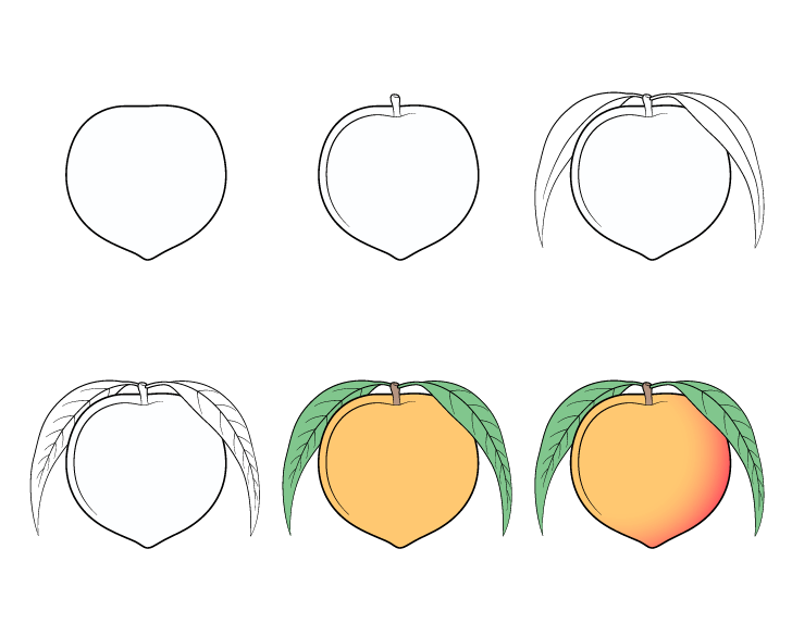 How to draw Peach idea (20)