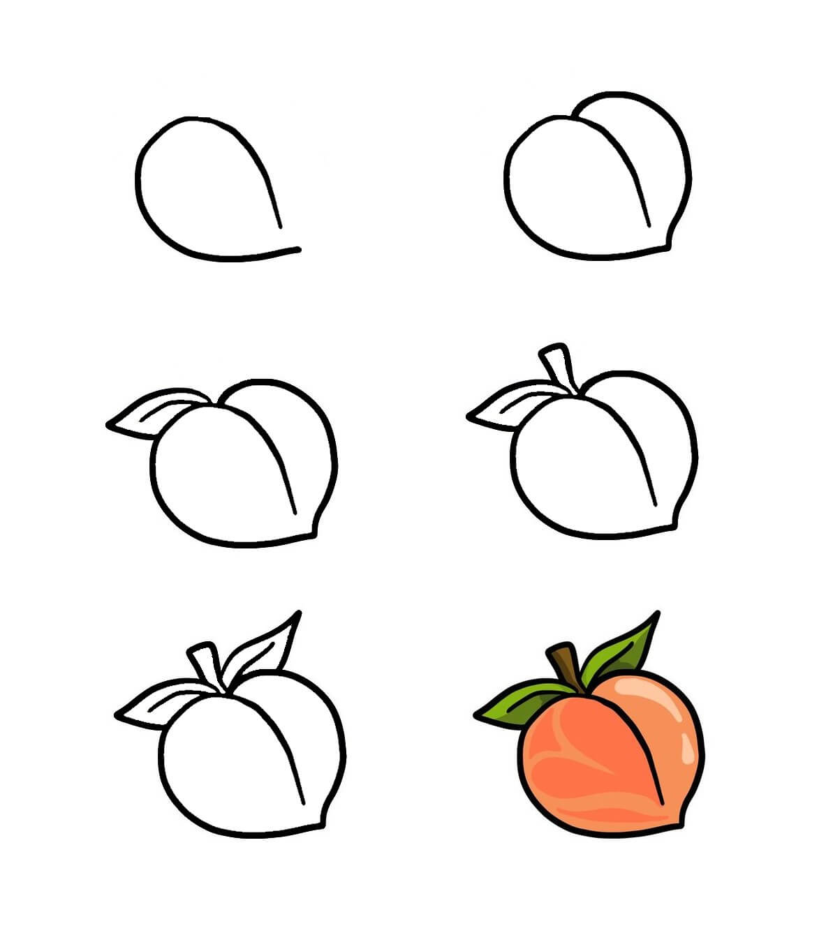 Peach idea (5) Drawing Ideas