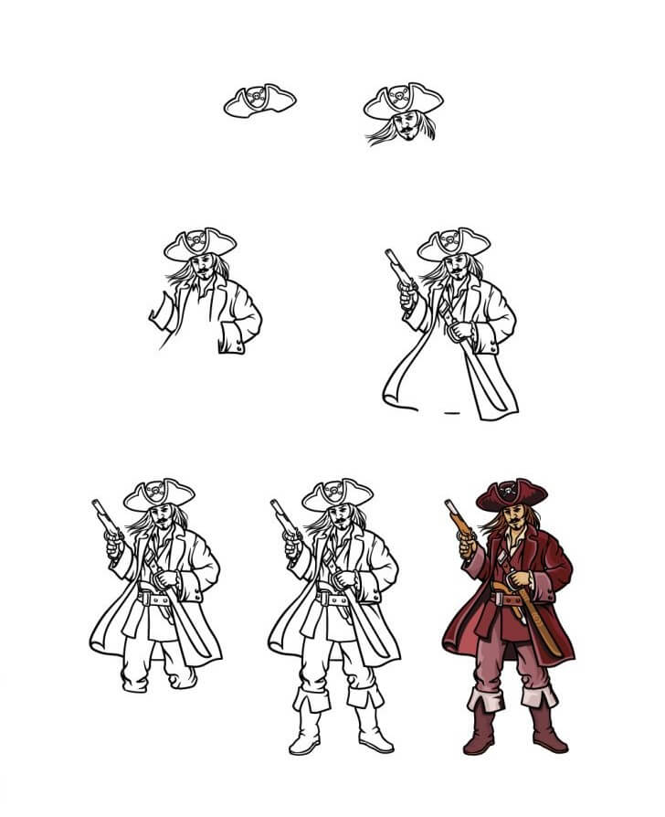 Pirate idea (13) Drawing Ideas