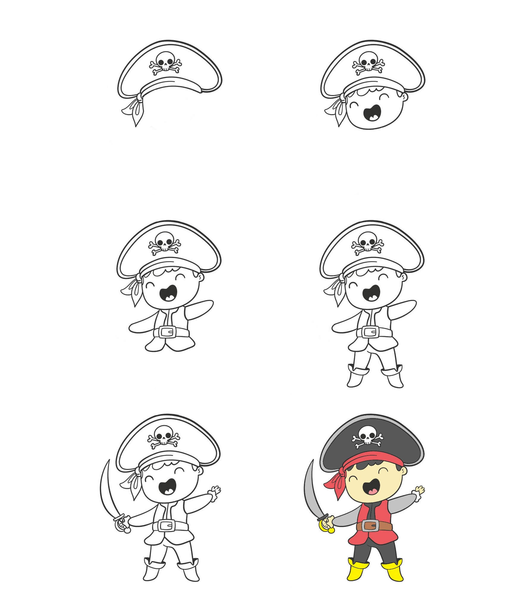 Pirate idea (8) Drawing Ideas