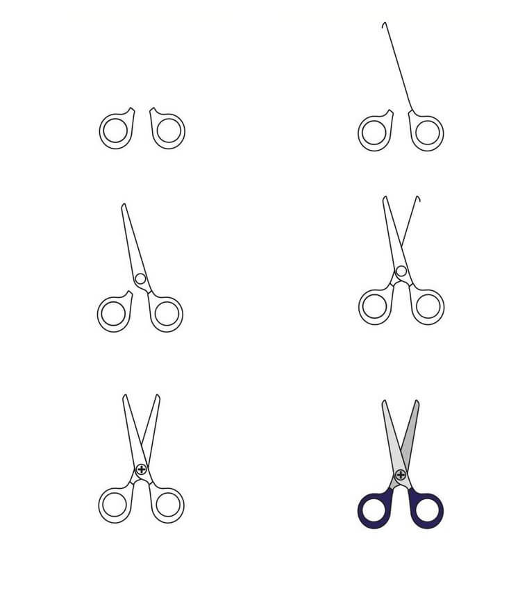 How to draw Scissors idea (11)