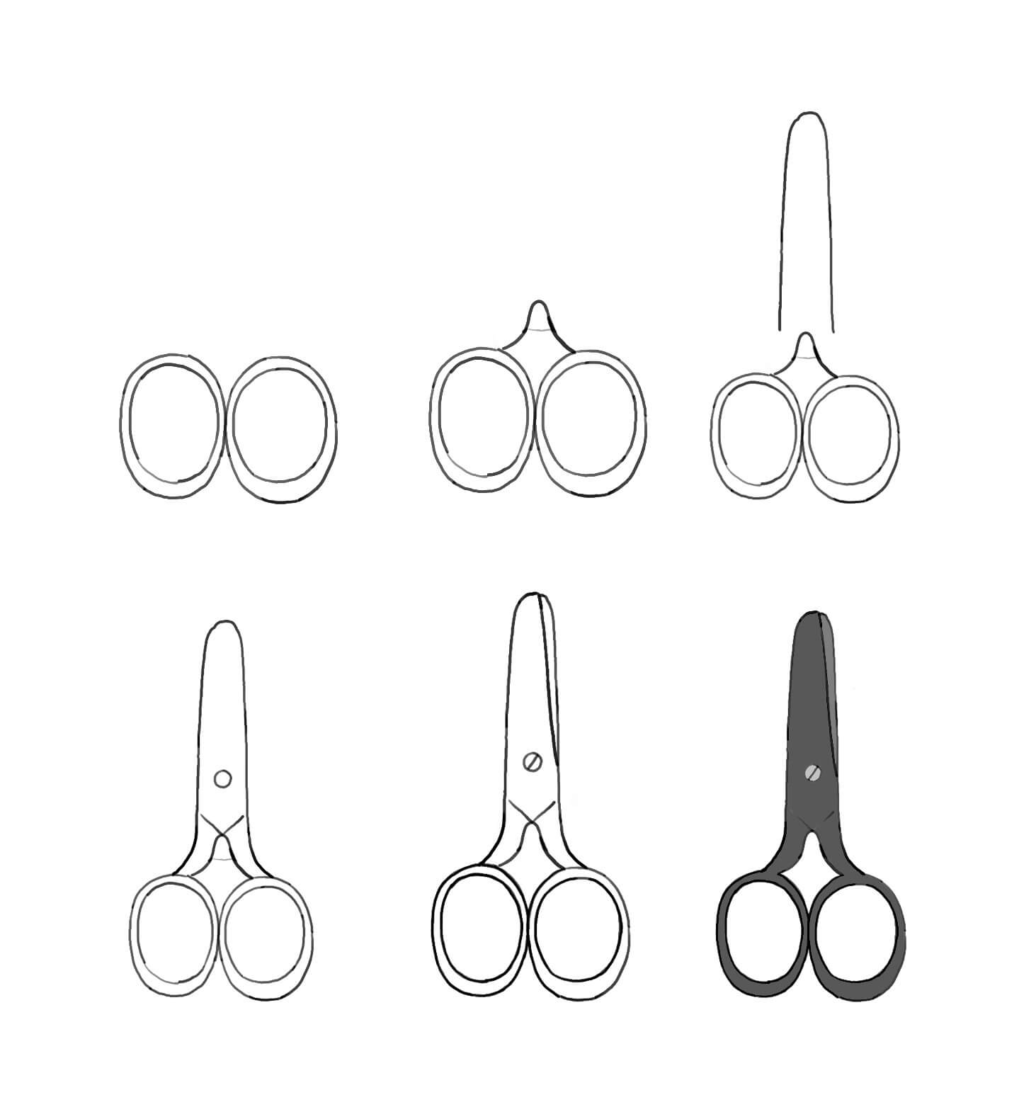 How to draw Scissors idea (12)