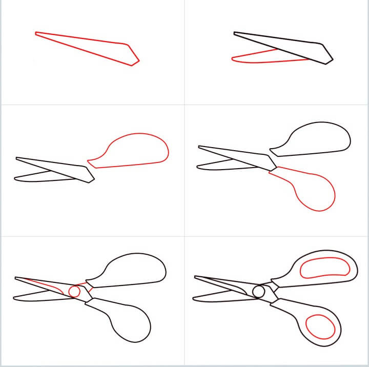 Scissors idea (13) Drawing Ideas